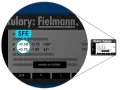 Wyniki badania wzroku jak czytać: recepta na okulary Fielmann z mocami +0.50 i +0.75.