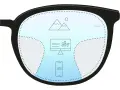 Soczewka multifokalna Zeiss pozwala widzieć góry, komputer i telefon.