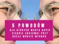 Cienkie szkła przy dużej wadzie? Jak dobrać oprawki!