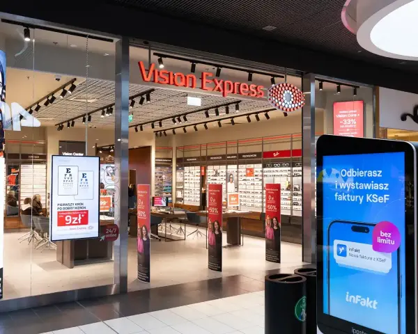 Salon Vision Express. Promocja na badanie wzroku: pierwszy krok po dobry wzrok za 9 zł. Sprawdź, jaka jest vision express badanie wzroku cena.