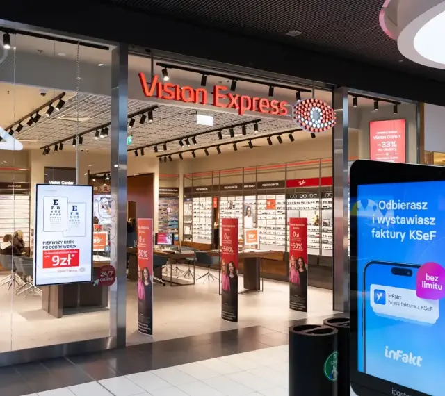 Salon Vision Express. Promocja na badanie wzroku: pierwszy krok po dobry wzrok za 9 zł. Sprawdź, jaka jest vision express badanie wzroku cena.