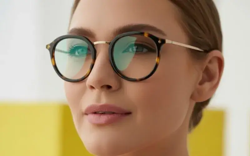 okulary okrągłe owalne małe okrągła twarz